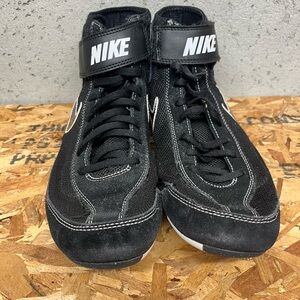 Nike Black and White High-Top Sneakers